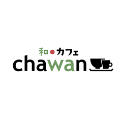 ちゃわん（chawan）のロゴ